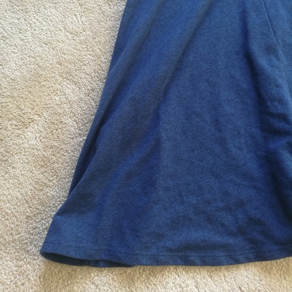 SOLD Forever 21 marled navy blue skater dress - Picture 4 of 6